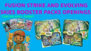 Opening Pok&eacute;mon Booster Packs of Fusion Strike & Evolving Skies! (EP10)