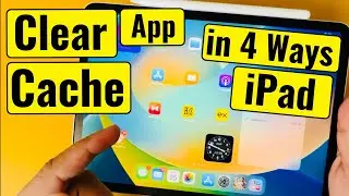 Как очистить кэш определенного приложения на iPad (2025)