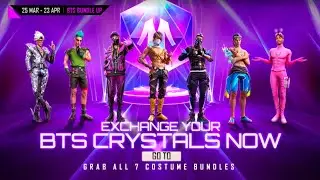 HOW TO COMPLETE BTS CRYSTAL EVENT | BTS BUNDLE UP | FREE ALOK💯