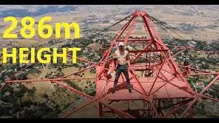Climbing The Highest Antenna In Italy  #6