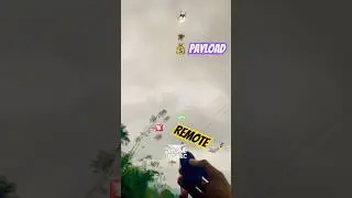 RC Airdrop Drone Dropping System Test with Payload