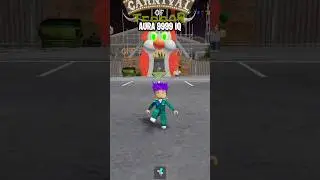 Aura Farm 9999 IQ escape THE CARNIVAL OF TERROR OBBY #roblox #shorts