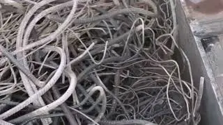 Scrap Steel Bars Baler Machine#scrapmetal #recycle #compactor #steel #baler #balermachine