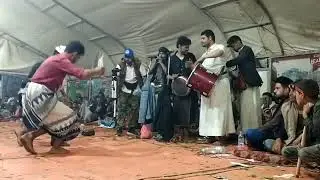 اليوم نزلنا لكم فيديو رقص ربيع الحداء وابوحميد عرس الملا ذمار