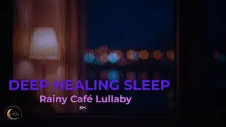 Rainy Caf&eacute; Lullaby &ndash; Cozy Rain & Soft Jazz for Deep Sleep (3 Hours)