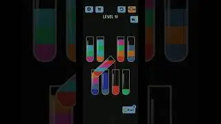 Water Color Short 🎯 Level - 19 🎯 #DangerAnkit 🎯 Android iOS gameplay