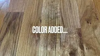 Sandless refinishing with a satin finish @shanesaveshardwoodfloors