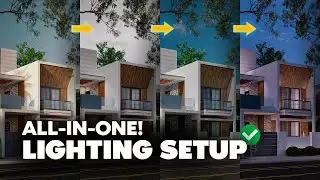 One Scene, Four Moods &ndash; V-Ray Lighting Magic
