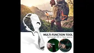 24 in 1 Key shaped pocket tool