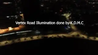 Vertex Solitaire Road Illumination - Kalyan Smart City Project | Drone Video | KDMC