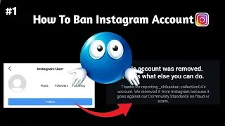 HOW TO BAN ANY INSTAGRAM ACCOUNT | NEW METHOD 2026