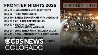 2025 Cheyenne Frontier Days concert lineup announced