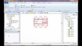 Символ шкафа, созданный с использованием файла AutoCAD DWG V7R2