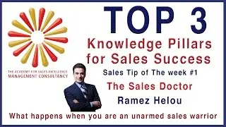The 3 knowledge pillars for sales success