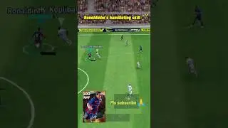 Ronaldinho's humiliating skill 🪄💫     #efootball #shorts #efootball2022 #pes2021 #football #football