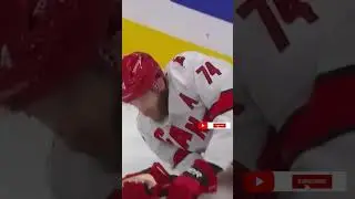 Sam Bennett Massive Hit On Jaccob Slavin