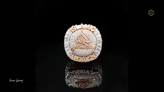 Frosted Flare: The Ultimate Diamond Hip-Hop Rings#Unique Ring | Custom design | #ivevar#jewellery