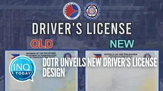 DOTr unveils new driver&rsquo;s license design