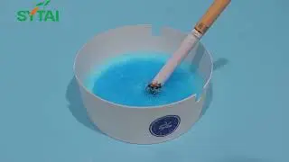 Disposable Biodegradable Eco Friendly Anti Scattering Ashtray Home Office Living Rooms, Hotels