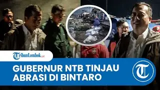 Tinjau Abrasi di Bintaro, Gubernur Iqbal Minta Penanganan Darurat dan Permanen
