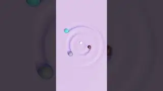 Satisfying Slime Animation in Blender #blender #blender3d #3danimation #3dart #3dmodeling #relaxing