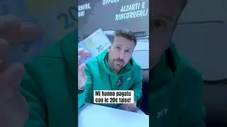 Mi hanno pagato con le 20&euro; false! 😩 #soldi #banconote #fake
