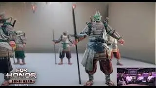 Sohei for honor hero all armor variations #forhonor #forhonorgameplay #forhonormemes #sohei #forhono