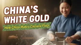 How China makes Cassava flour.