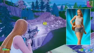 Демонстрация игрового процесса со скином Ice Spice! | Fortnite Unreal Ranked Reload