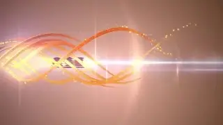 Unique Curly Logo or Text Intro