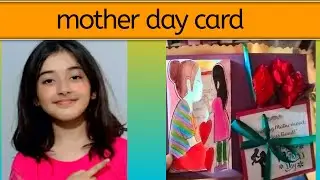 mother's day card/5 minute craft/5 minute hacks