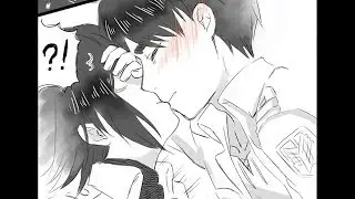 Eren se pone cariñoso con Mikasa
