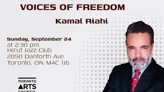 Writers in Exile VOICES OF FREEDOM reading series September 24,2023! KAMAL RIAHI !