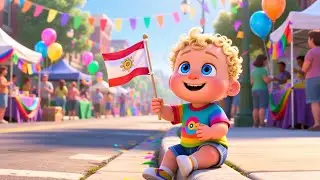 Baby at the Summer Parade | Nursery Rhyme Song for Kids