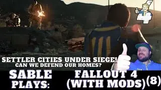 Fallout 4 | Wasteland Warfare! Can We Defend Our Settlements from the Gunners? (2)