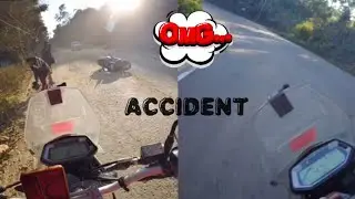 #heromotocorp #xpulse200 #redbull , Ka ho kawng a accident,an awm hlauh mei a, poive khawp mei😥😥