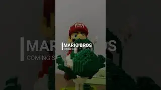 Stay Tuned! Building Mario Bros in Nano Brick Style #lego #mario #mariobros #fly
