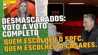 NADA justifica votar QUALQUER coisa pró-Casares: FIM à paz dos Conselheiros que destroem o SPFC