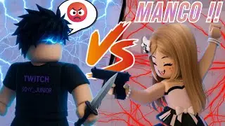 Rivals: Chica me reta a PvP en Rivals Roblox.