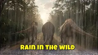 Relaxing Rain in the Jungle with Exotic Animal Sounds for Peaceful Sleep