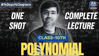 POLYNOMIAL | Class 10 Maths | One Shot | CBSE 2026 Important Questions with VIPUL Sir #cbseboard