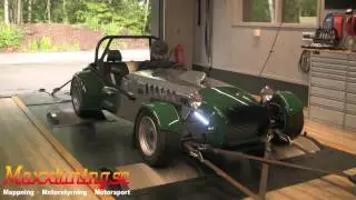 Mappning Vipec - 251WHP Westfield Superseven - Maxxtuning AB