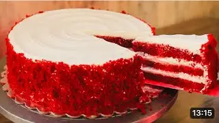 Soft Aur Moist Red Velvet | Creamy Frosting Wala Red Velvet | Ye Hai Asli Red Velvet Cake! 🎂
