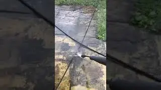 Karcher Xpert 7125 Pressure Washer Cleaning Pavement Jet Washing #shorts
