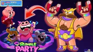 Match Masters RUMBLE Party 🥳 Радужная супербольшая игра на 8 игроков с SE EL Magneto 🧲 Ежедневный...