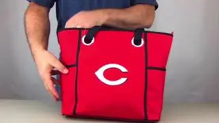 Cincinnati Reds Deluxe Tote Bag by Charm14
