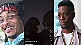 T.I. Clowns Boosie For Having A Pet Horse 🐎 Without A Fence Or Stable 😭💀