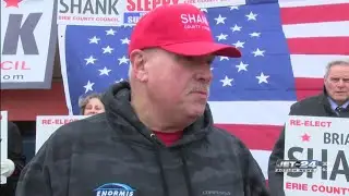 Erie County Council Chairman Brian Shank announces re-election campaign