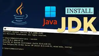 How to Install Java JDK on Windows 11 | Java Setup for Beginners