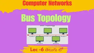 Bus topology in computer networks | working | advantages and disadvantages 